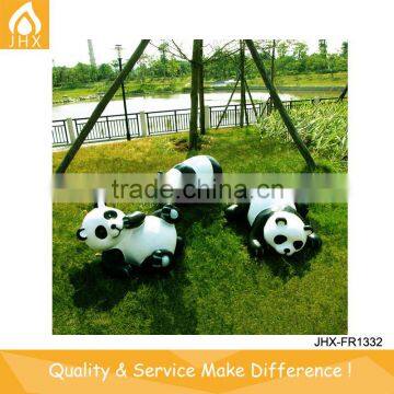 Museum Animatronic Panda Model