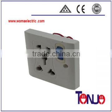 Woma ceramics electric multi socket with button switch