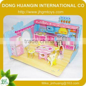 New design cubic happy 3d puzzle