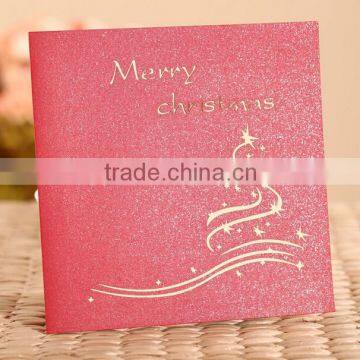 3D Laser Cut Greeting Card -- Christmas Tree photo-3