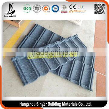 SGB Aluminum Zinc Panel Colorful Stone Coated Steel Roofing