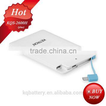 super slim harga power bank 4000mah ultra thin credit card power bank