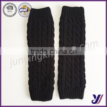 Cheap fashion wool felt knitted leg warmer factory wholesale sales (accept custom)