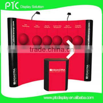 fabric pop up display