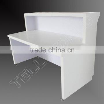 Reception Desk Design/high Glossy White Front Desk/simple Style Front Desk