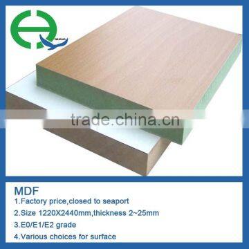 High quality melamine mdf 18mm price