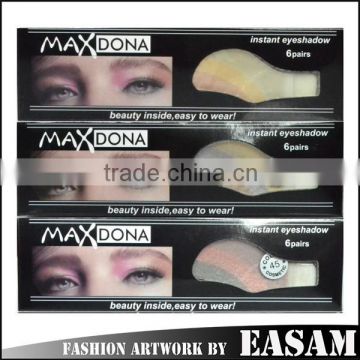 Hot sale eye shadow sticker in tattoo sticker