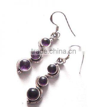 Classy !! Lapis 925 Sterling Silver Earring, Silver Earring, Wholesale Silver Jewellery