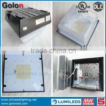 led canopy light 90W 60W 75W 40W with 5 years warranty DLC UL listed led canopy light for gas station led canopy fixture