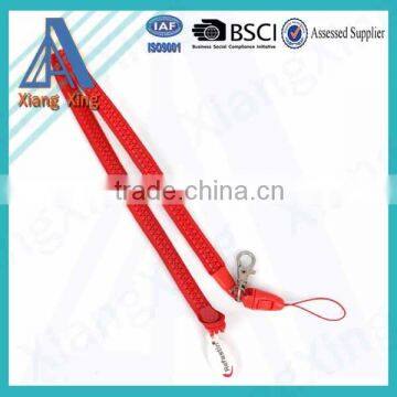 High quality colorful custom zipper lanyards