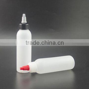 Hot sales LDPE e liquid 30ml empty plastic bottle with twist cap