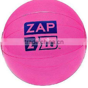Translucent Pink Beach Balls - 18"