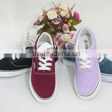 2016 Factory Direct Wholesale Cheap Fashion Style Vulcanized Canvas Shoes photo-3