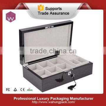 Carbon Fiber Wood Watch Box/ Custom MDF Watch Jewelry Box Design