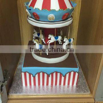 silver foil thick cake drum,square cake drum