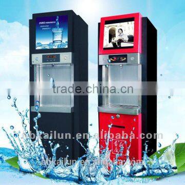 Card operated with LCD advertising players Commercial RO water purifier dispenser/Water vending Machine                        
                                                Quality Choice
                                                    Most Popular