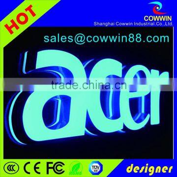 Cheap Price Outdoor Waterproof Acrylic Led Letter Box Sign Sale 2016 photo-2