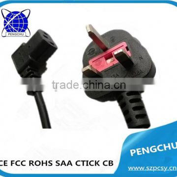 3 Pin UK power cord