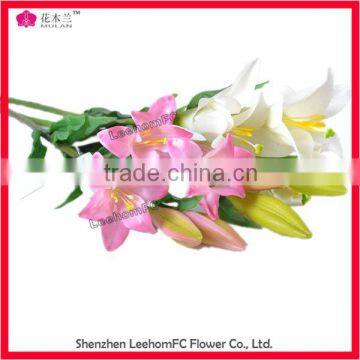 Colorful High Quality Artificial Lily, Decorative Flower