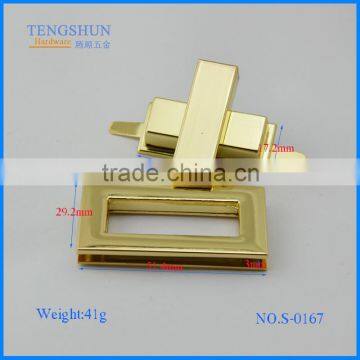new style zinc alloy decorative handle with A diamonds for purse hot sale metel bag parts wholesale