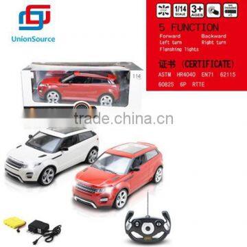 1:14 simulation mini electric control car with front and rear lights