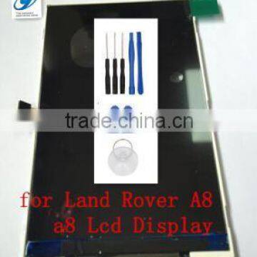 100 Original 800*480 Inside Replacement Lcd Display Without Touch Screen for Land Rover A8 a8+ 4.0inch Smart Phone Free Shipping