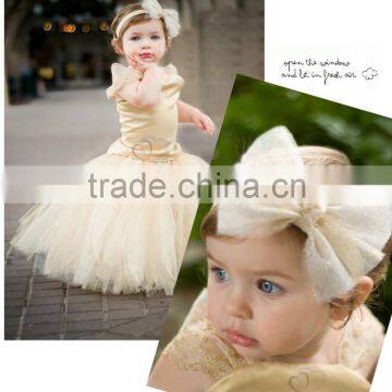 Latest Fancy Kids Princess Dress Children Model Wedding Dress Christmas Designer Fashion Baby Girl photo-4
