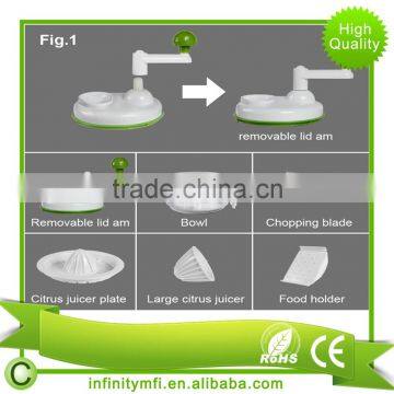 Professional Garlic Press Vegetable Chopper Garlic Mincer Slicer Press For Garlic Soft Vegetables Nuts Foods photo-5