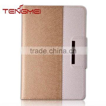 Wallet with hand strap smart cover function for Tab A 9.7 tablet case