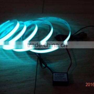 Specialize in High brightness & Good quality DC12V 1500mmX10mm Green EL tape