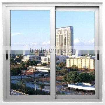 Reception Sliding Window with Double Tempered Glass Aluminum Profile