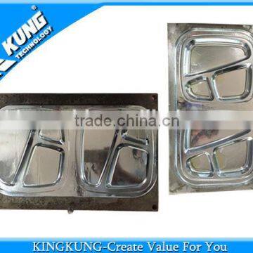 Cafeteria lunch plate/ student plate melamine mould