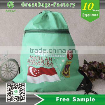 Rush Order Promotional Cinch Sacks Canvas Bag Drawstring photo-2