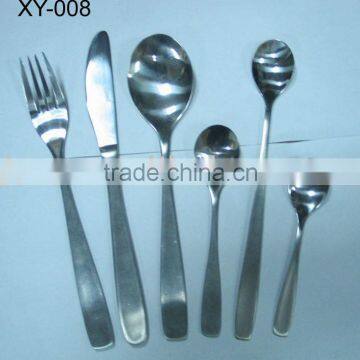 stainless steel flatware