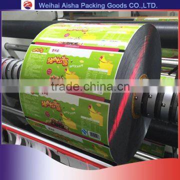 Rewind Roll Rollstock Aluminium Foil Auminized Plastic Packing Food Packaging Film                        
                                                Quality Choice