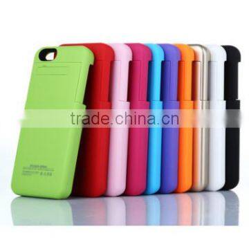3200mah Battery Charger For Iphone 6 Portable Backup Power Charger Bank Case Pack Battery Case Eight Colors Paypal Accept