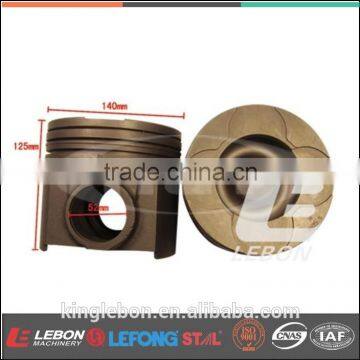 PC650-6 Black piston Iron Piston