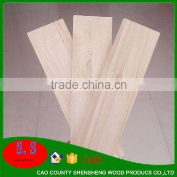 factory supply high quality paulownia wood slats