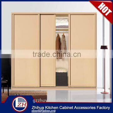 Double color wardrobe design furniture bedroom wooden closet for bedroom