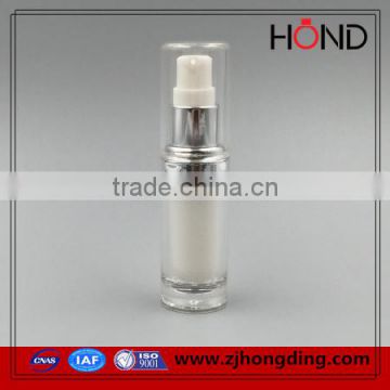 New products acrylic round lotion bottle 15ml, 25ml, 30ml, 35ml, 50ml