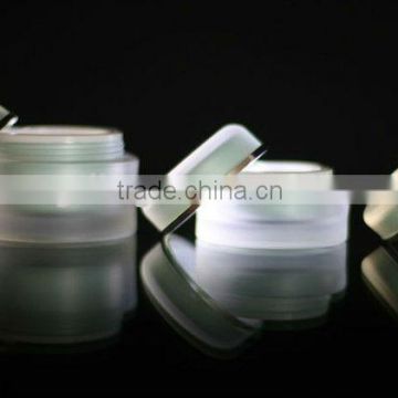 2013 High Quality Korea acrylic cream jar cosmetic packaging jars