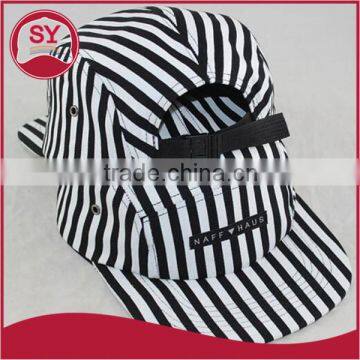 wholesale good quality winter new style simple stripe snapback hat American hip hop hat for man