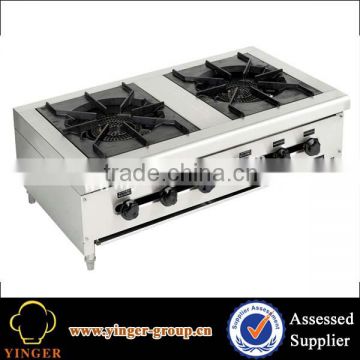 YGDM02-2 best commercial all brands single burner gas stove 2 burner price