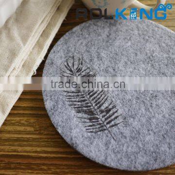 Customized polyester felt placemat with SGS certification