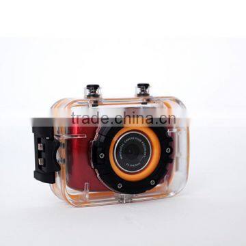 High Resolution 140 Degree Wide Angle Lens Camera Sports Digital 4X Camera W108 photo-3