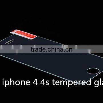 Original Clear Good Quality Toughened glass protector ,Wholesale Tempered Glass Screen Protector For Iphone 4 4s