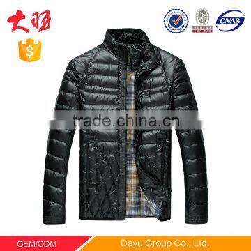 China shijiazhuang clothes mens quilted jacket men winter trench coat down jacket male