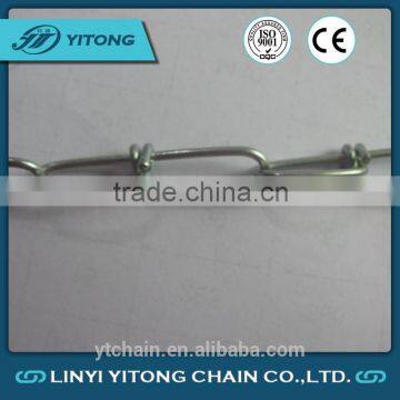 Direct Manufacturer USA Standard Steel Galvanized Double Loop Chain