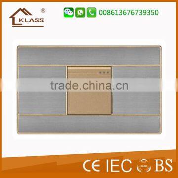 England Style High Quality 3G Stainless Steel Switch photo-2