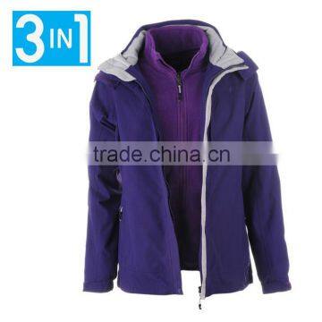 Multi-Functional 3 in 1 women ski jacket